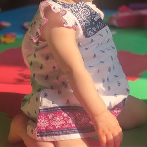 Summer dress and bloomers